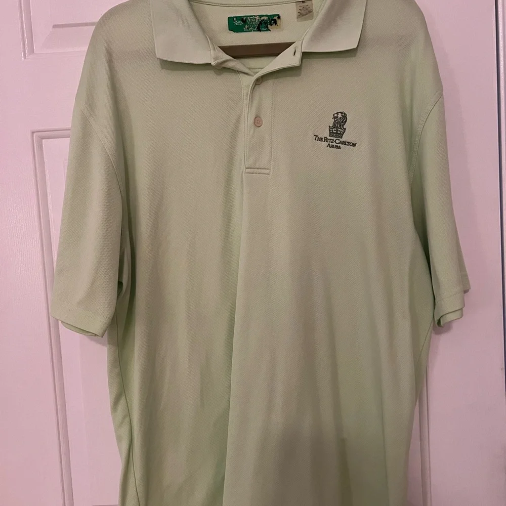 Men's Green Polo Shirt - Picture 1 of 3